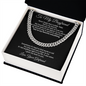 Boyfriend Gift Cuban Chain Necklace, Gift for Him, Boyfriend Gift Ideas, Anniversary Gift, For Boyfriend Gift