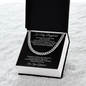 Boyfriend Gift Cuban Chain Necklace, Gift for Him, Boyfriend Gift Ideas, Anniversary Gift, For Boyfriend Gift