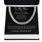 Promise Necklace for Him, Anniversary Gift,Christmas Cuban Link Chain to my Boyfriend