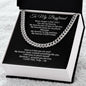 Boyfriend Gift Cuban Chain Necklace, Gift for Him, Boyfriend Gift Ideas