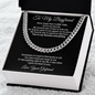 Boyfriend Gift Cuban Chain Necklace, Gift for Him, Boyfriend Gift Ideas, Anniversary Gift, For Boyfriend Gift