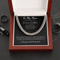 Promise Necklace for Him, Anniversary Gift,Christmas Cuban Link Chain to my Boyfriend