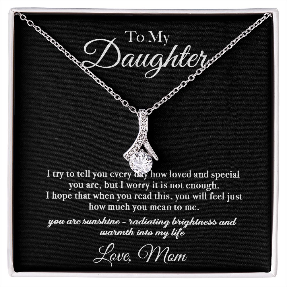 Daughter Necklaces From Mom Necklace