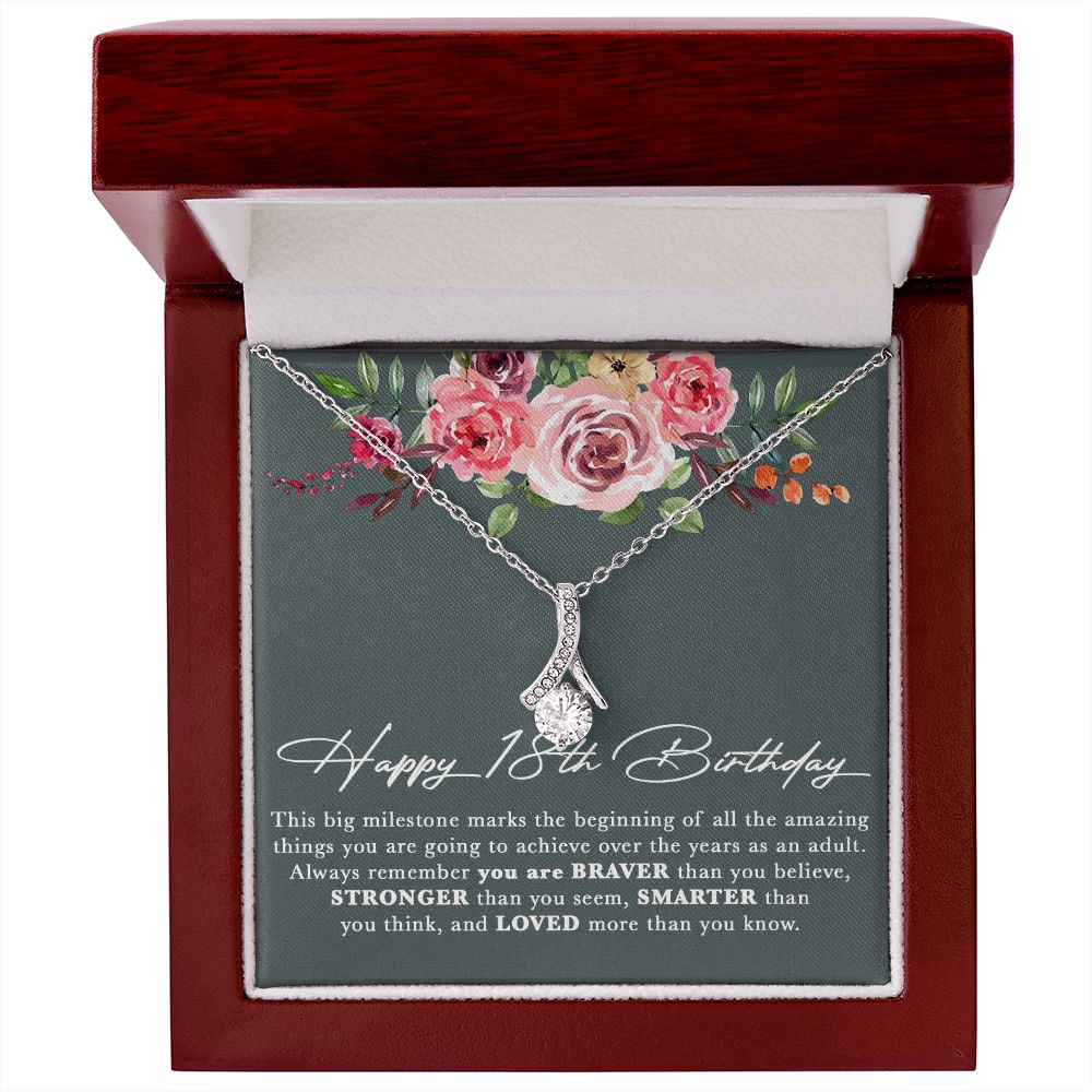 18th Birthday Gifts for Girls Necklace, 18 Year Old Birthday Gift, 18th Birthday