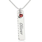 birthstone necklace