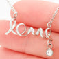 Scripted Love Necklace - Husband to Wife - Last Breath
