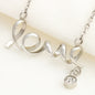 Scripted Love Necklace - Husband to Wife - Last Breath