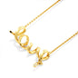 Scripted Love Necklace