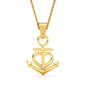 Friendship Anchor 18K Gold over Stainless Steel - Husband to Wife - Last Breath
