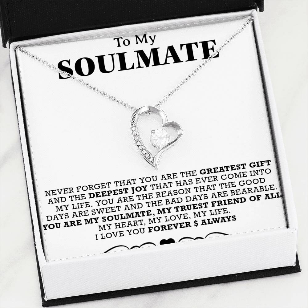 To My Future Wife Necklace, Necklaces for Wife from Husband Birthday Gift