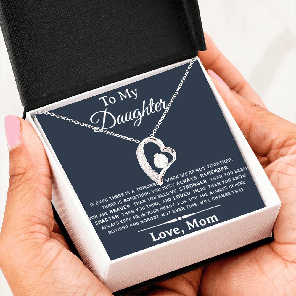 To My Daughter Necklace, Daughters Birthday, Gift For Daughter From Mom
