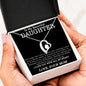 To My Beautiful Daughter Necklace, Necklace for Daughter, Daughter Gifts, Gifts for Daughter
