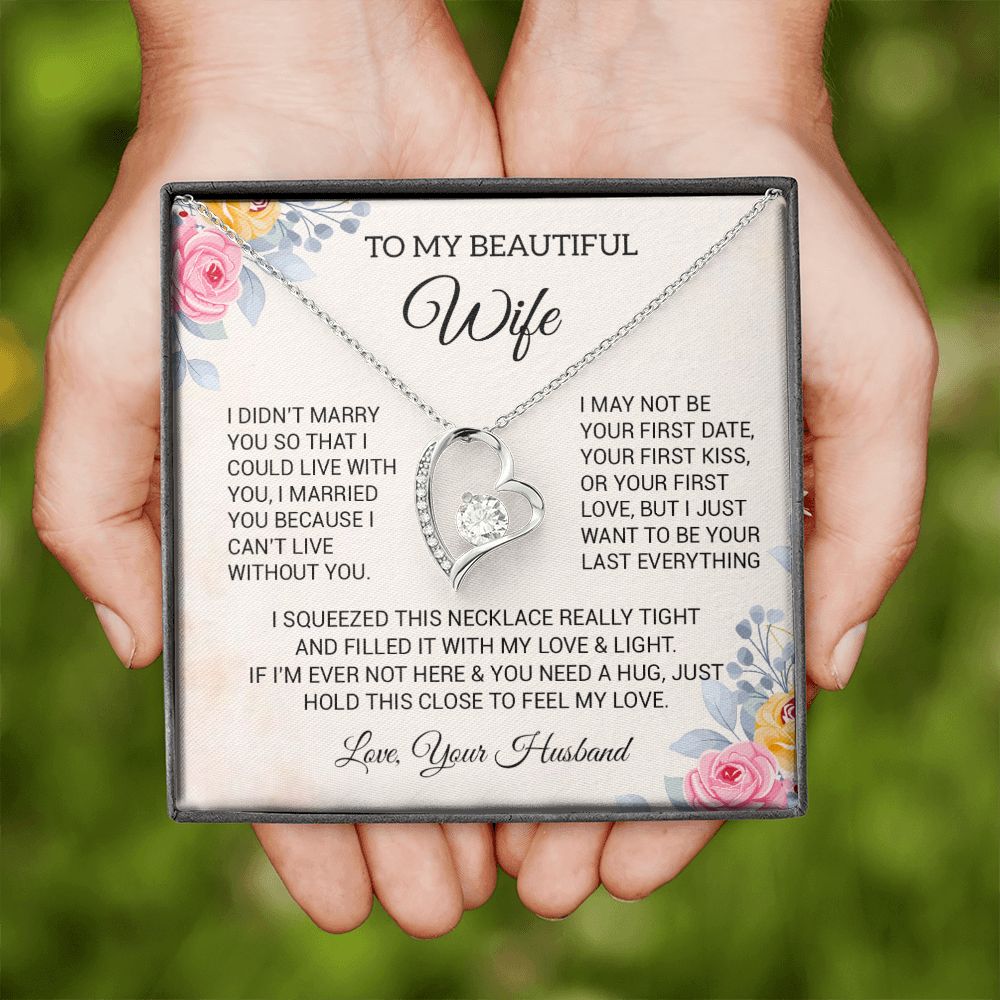 To My Wife Necklace, Gift For Soulmate, Gift For Her, Valentine Gift For Her