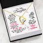 To My Daughter - custom message card