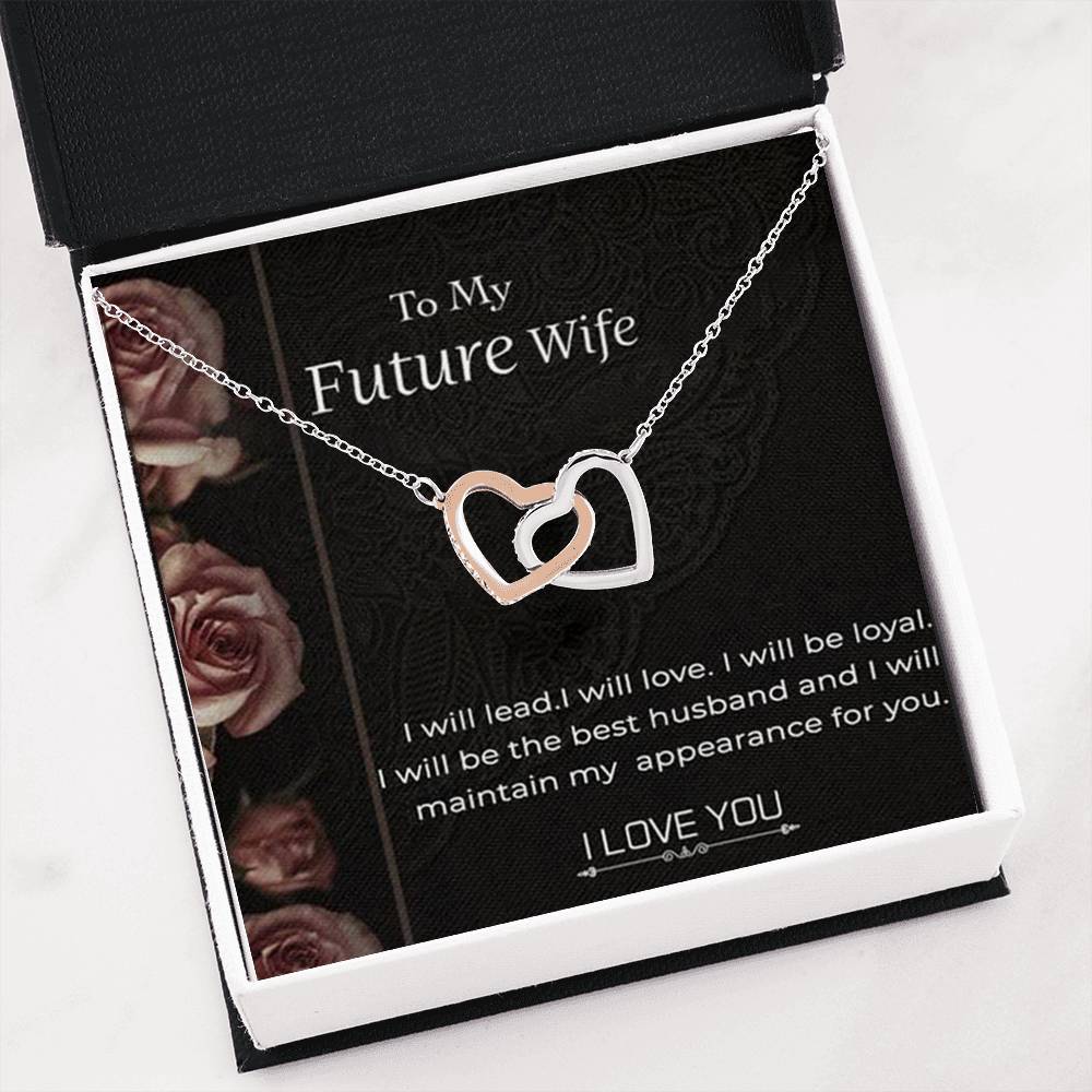 To My Future Wife Necklace, Engagement Gift for Future Wife, Birthday Gift