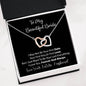 Groom to Bride Necklace Gift Wedding Day Gift for Bride from Groom to Bride Card