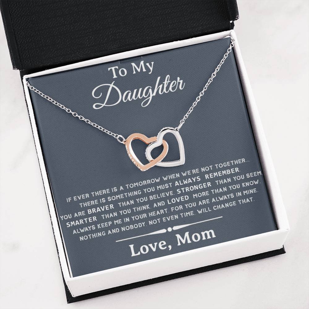To My Daughter Necklace, Daughters Birthday, Gift For Daughter From Mom