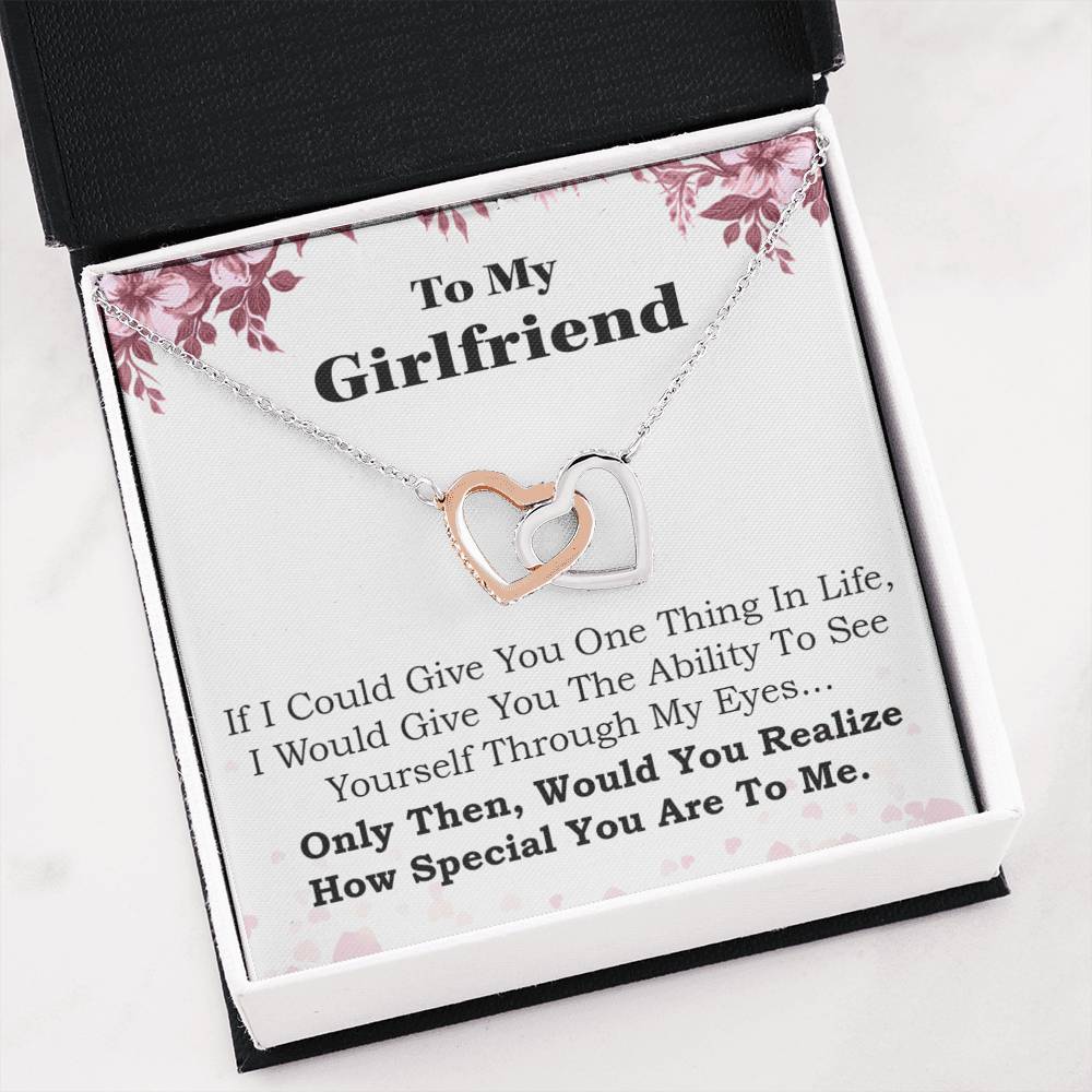 To My Girlfriend Necklace - Special, Necklace for Girlfriend, Birthday Gift for Girlfriend