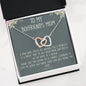 Boyfriends Mom Gift, Birthday Gift For Boyfriends Mom, Boyfriend Family, Boyfriends Mom Birthday Necklace