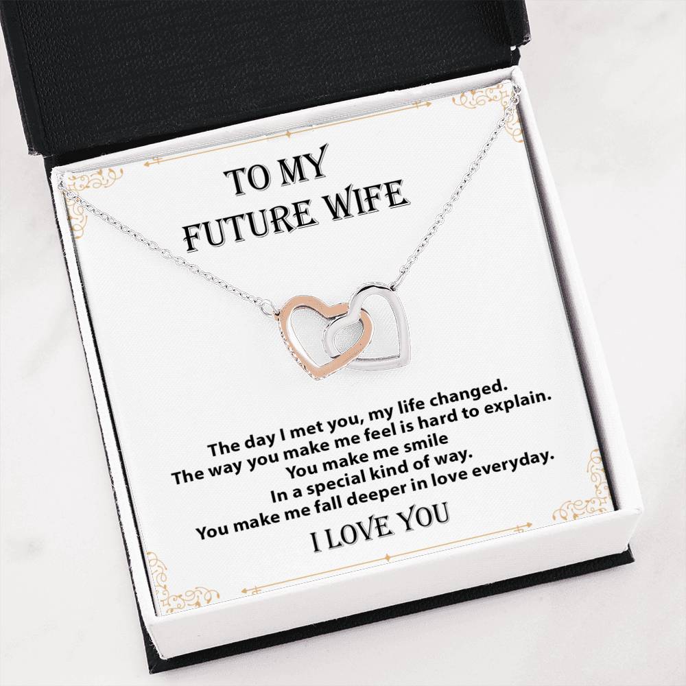 To My Future Wife Necklace, Engagement Gift for Future Wife, Birthday Gift