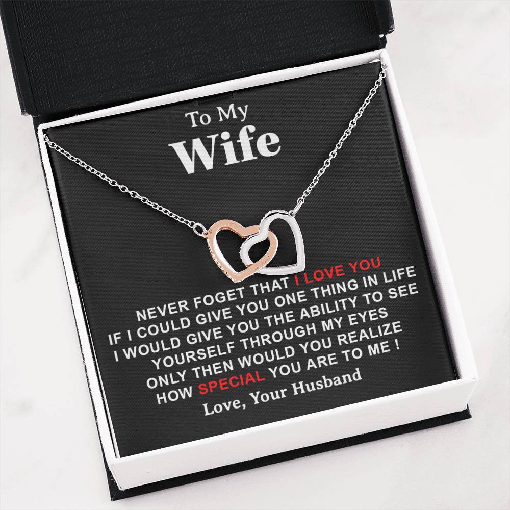 To My Future Wife Necklace, Engagement Gift For Her, Future Wife Birthday Gift