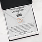 To My Badass Daughter Necklace From Mom, Badass Daughter Necklace Birthday GiFt