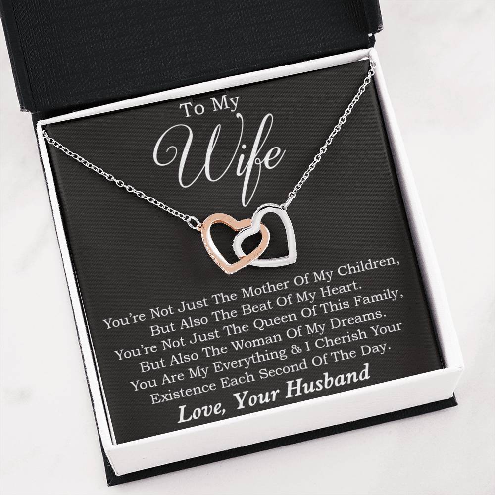 Wife Gift for Mothers Day Necklace, To Wife Mother Day Gift For Wife