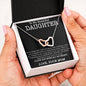 To My Beautiful Daughter Necklace, Necklace for Daughter, Daughter Gifts, Gifts for Daughter