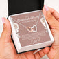 To My Beautifull Mom On My Wedding Day Necklace, Mother of the Bride Necklace