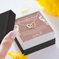 To My Beautifull Mom On My Wedding Day Necklace, Mother of the Bride Necklace