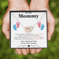New Mom Gift Necklace, Trendy, Gift for New Mom in Hospital, Pregnancy Gift