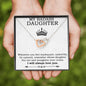 My Badass Daughter Necklace From Mom, Badass Daughter Necklace Birthday Gift