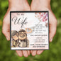 Premium Heart Necklace Anniversary Love Gift For Wife You're my Queen Forever