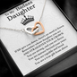 To My Badass Daughter Necklace From Mom, Badass Daughter Necklace Birthday
