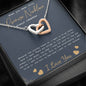 Promise Necklace for Girlfriend from Boyfriend, Gift for GirlFriend Neckalace