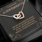 To my Bonus Daughter Necklace, Bonus Daughter, Step Daughter Gift