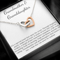 Grandmother & Granddaughter Necklace, Grandma Gift, Grandma Birthday Gift