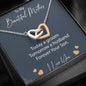 To My Beautiful Mother Necklace Best Gift Necklace From Son, Daughter