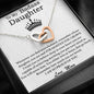 To My Badass Daughter Necklace From Mom, Badass Daughter Necklace Birthday