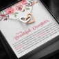 To My Beautiful Daughter Necklace, Dad And Daughter, Birthday Gift For Daughter