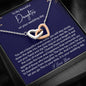 Daughter Gift on Wedding Day, Bride Gift from Mom, Daughter Wedding Day Necklace, Wedding Gift for Daughter