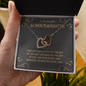 To my Bonus Daughter Necklace, Bonus Daughter, Step Daughter Gift