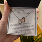 To my Bonus Daughter Necklace, Bonus Daughter, Step Daughter Gift