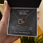 To my Beautiful Wife Necklace, Wife Necklace Gift from Husband, Birthday Gifts