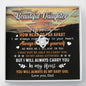 To My Beautiful Daughter Necklace,You Will Always Be My Girl,Gifts For Daughter