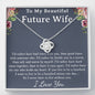 REMIZIO to My Future Wife Necklace, Future Wife Gift, Gift for Future Wife Necklace