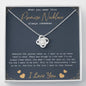 Promise Necklace for Girlfriend from Boyfriend, Gift for GirlFriend Necklace