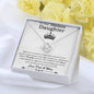 To Our Badass Daughter Necklace From Mom, Badass Daughter Necklace Birthday Gift