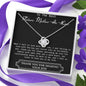 Future Mother in Law, Mother in Law Gift, Mother of the Groom Necklace, Mother of the Bride Necklace, Wedding Gift