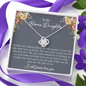 To my Bonus Daughter Necklace, Bonus Daughter, Step Daughter Gift